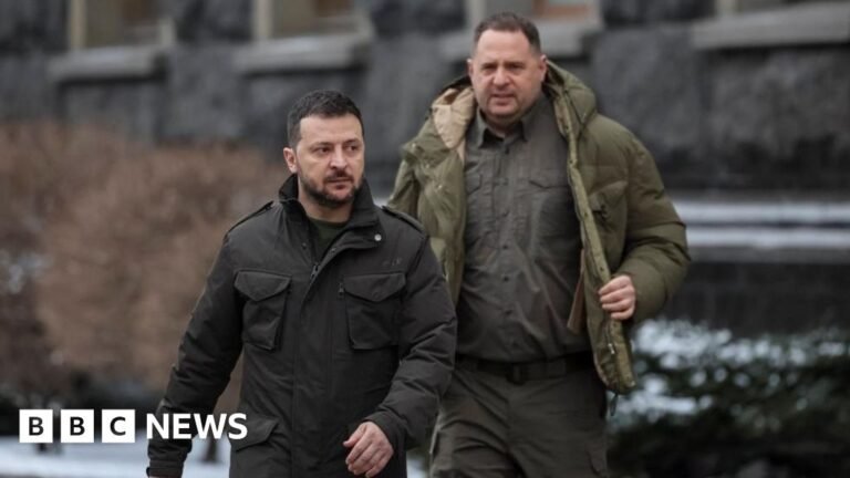 Andriy Yermak, Zelinsky’s chief of staff, steps down following an anti-corruption investigation