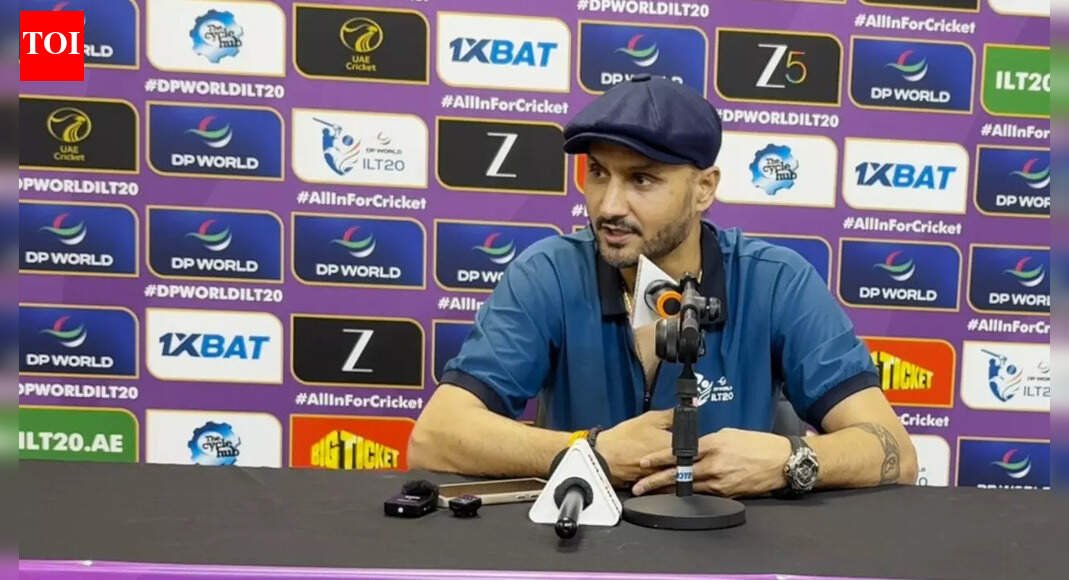 Harbhajan Singh lauds ILT20, picks Abu Dhabi Knight Riders as favourites | Cricket News