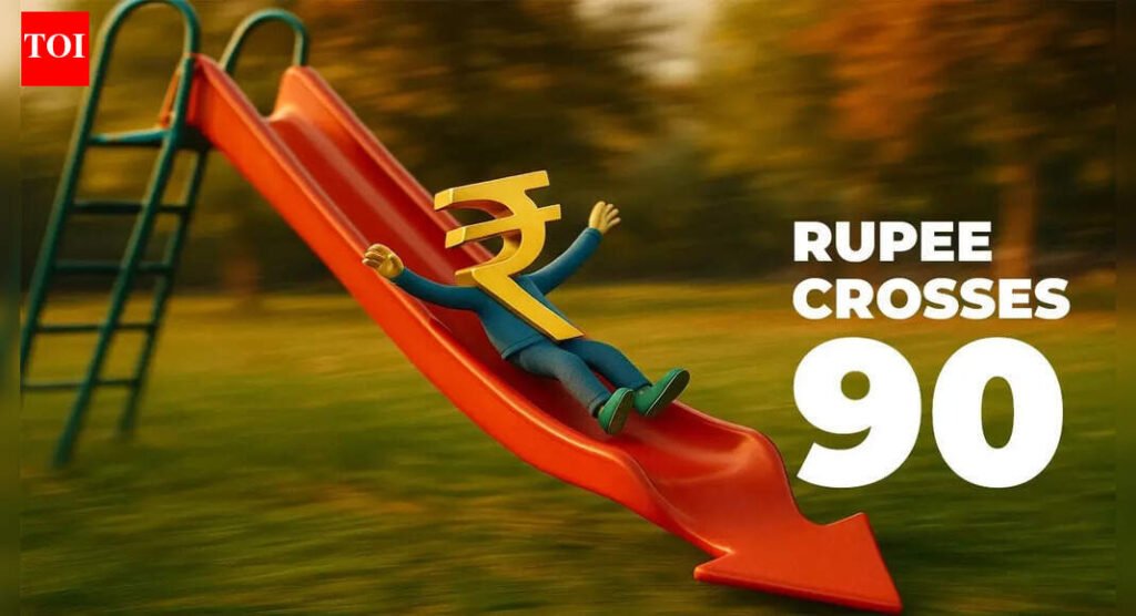 Rupee hits another low! Currency slumps to 90.43 against US dollar; what it means