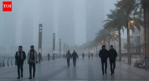 UAE weather alert: Temperatures to fall 6°C as rain and dense fog expected | World News