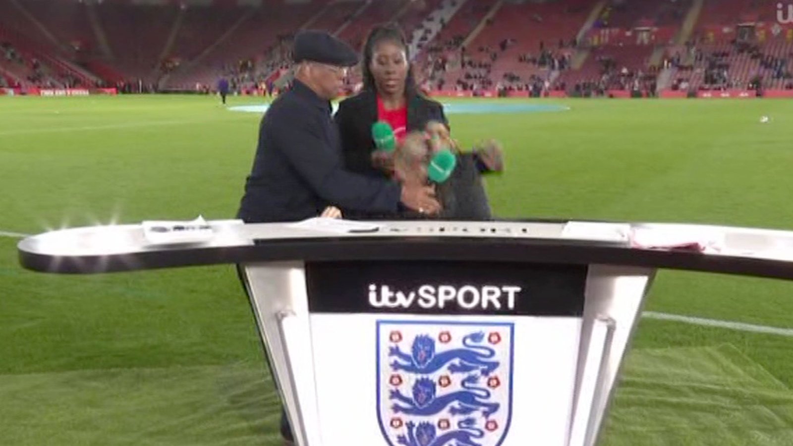 Ian Wright breaks silence on Laura Woods’ ‘worrying’ collapse live on ITV as he reveals text message update from pundit