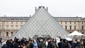 Hundreds of books at the Louvre damaged in water leak just weeks after £76m heist | World News